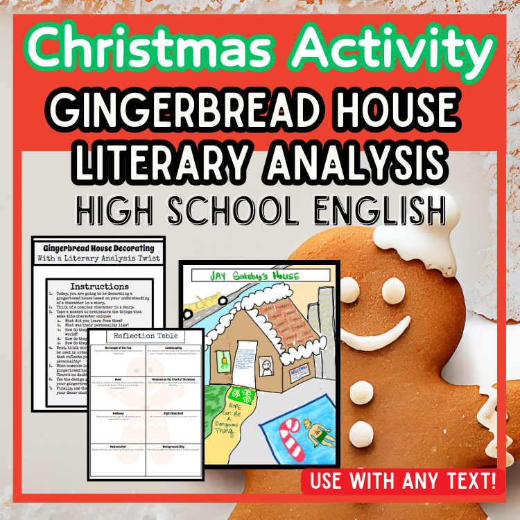 christmas-activity-for-high-school-english-gingerbread-house-literar