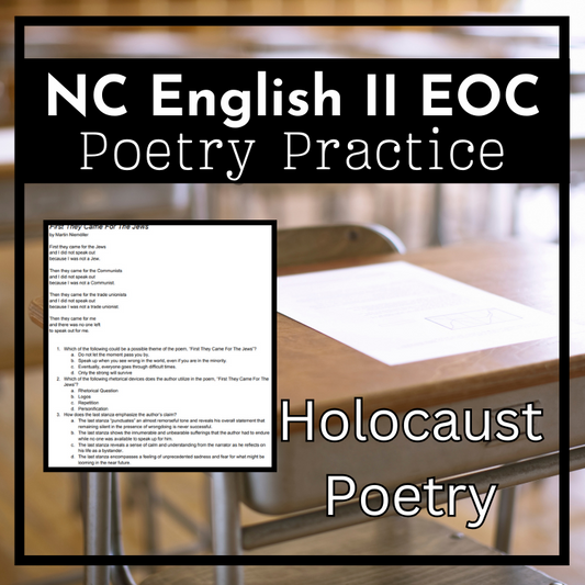EOC Practice English II - Holocaust Poetry