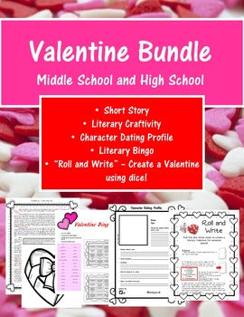 Valentine's Day Activities High School and Middle School