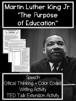 Martin Luther King Jr. (MLK) High School Speech Analysis