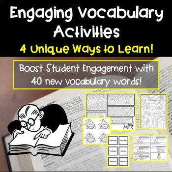 Engaging and Fun Vocabulary Activities