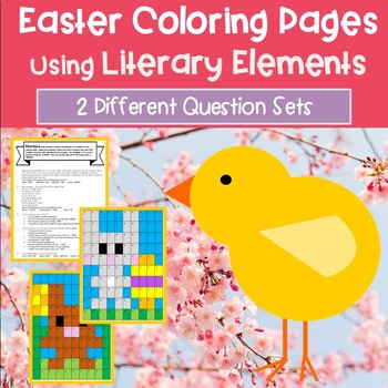 ELA Easter Activity | Easter Coloring Pages