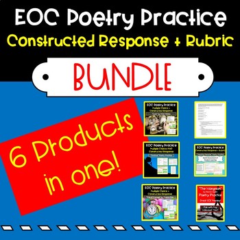 Poetry Analysis Bundle | Analyzing Poetry in ELA