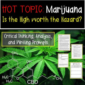 Reading Comprehension Passage With Questions, Hot Topics: Marijuana