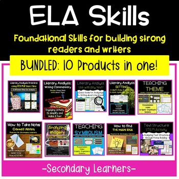 ELA Skills Bundle | ELA Test Prep