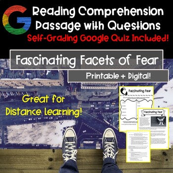 Reading Comprehension Passage with Questions | ELA High School