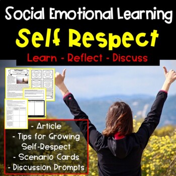 Social Emotional Learning | Self Respect Character Education