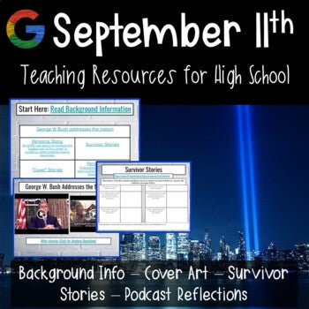 September 11th Lesson for High School: Background Information and Survivor Stories